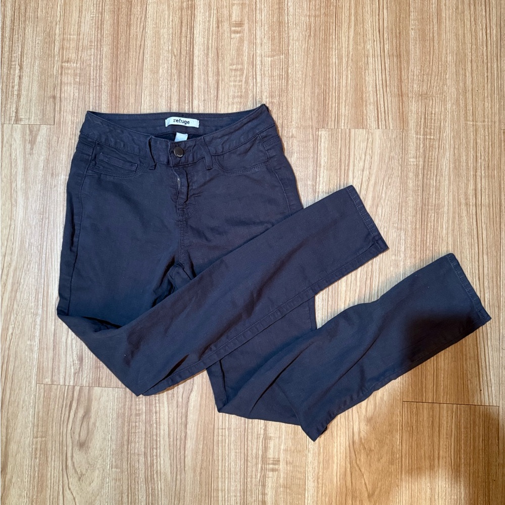 Refuge Charcoal Gray Jeans